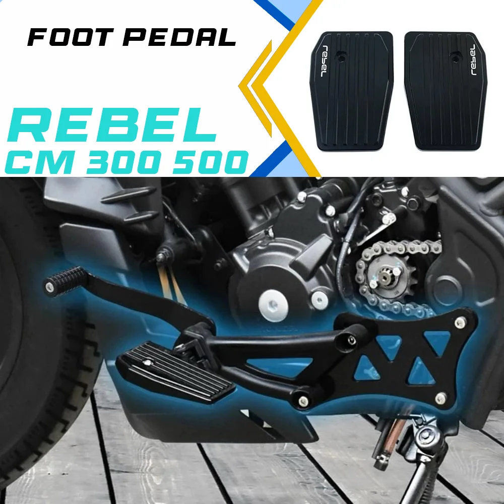 

Педали переднего монтажа CM300/500, расширенные педали для Rebel 300 и Rebel 500 CM300 CM500