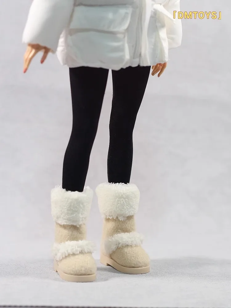 DMTOYS DP001 DP002 Skala 1/6 Damskie Kapcie Buty Zimowe Śniegowce Ręcznie Robiony Model Pasuje do 12'' TBL42 S10PH JO Figurka Akcji Damskiej