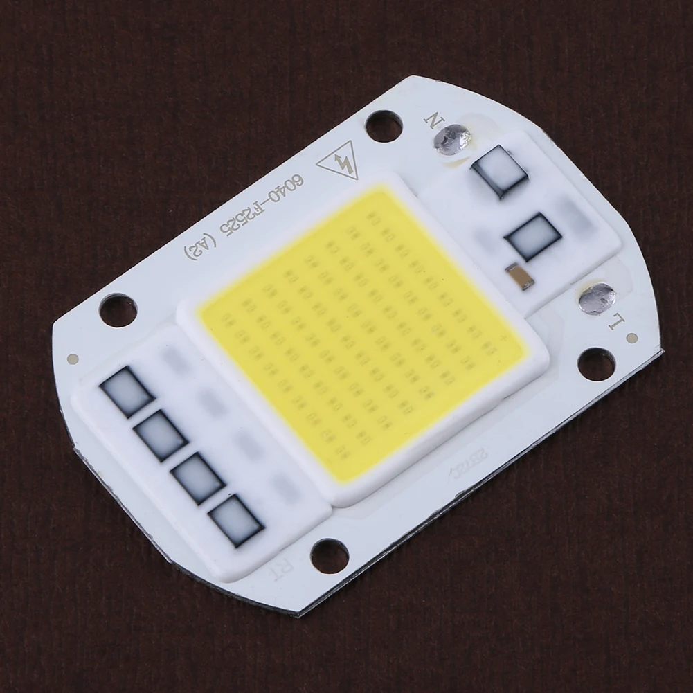 1-5 قطعة عالية الطاقة 50 واط التيار المتناوب 220 فولت COB LED مصباح ديود رقاقة استبدال للتخييم في الهواء الطلق الأضواء الكشاف مصدر الضوء