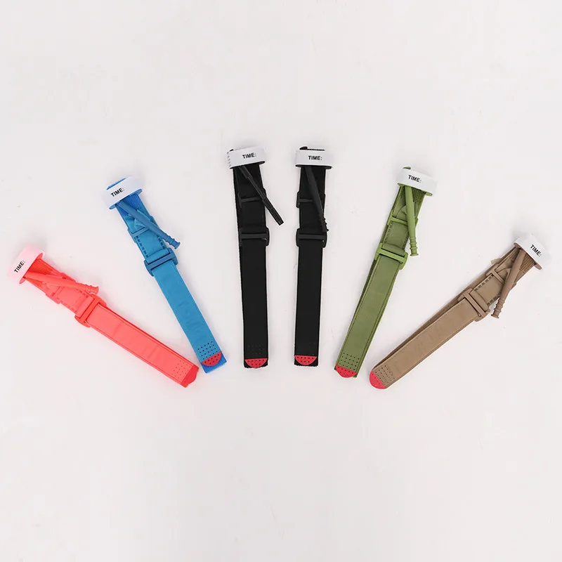 عاصبة مرساة للنزيف الشرياني: عاصبة فيلكرو وتكتيكية للاستخدام الخارجي لمعالجة الطوارئ #4