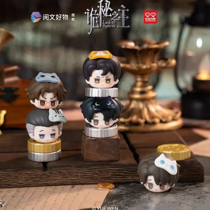 

Аниме-фигурки «Властелин тайн», золотая монета, игрушка, слепая коробка-коллекционные рождественские подарочные игрушки с персонажами Кляйн