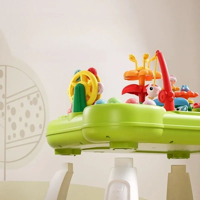 Peuter Montessori Speelgoed Vissen Whac Een Mol Trek Wortel Voeden 4-In-1 Multifunctionele Muziek Speelgoed Leren Educatief Baby Cadeau