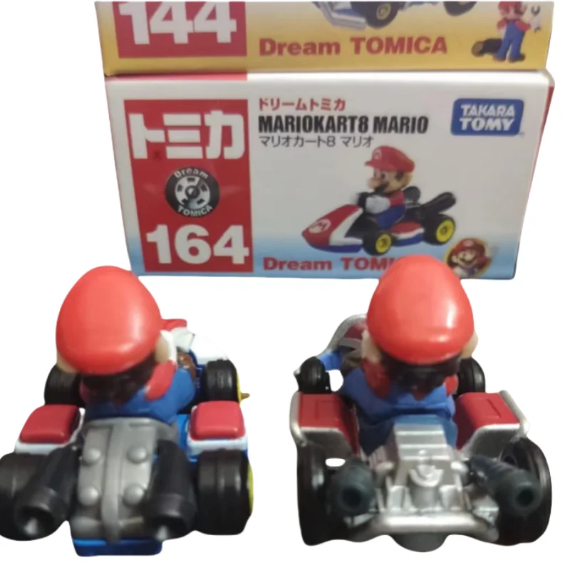 TAKARA TOMY Mario Kart No. 150 Dinosaur No. 144 Super Mario Die-cast Alloy Model Children\'s Collection presents for children.