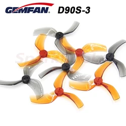 2Pairs GEMFAN D90S-3 90mm-3-Blade Cinehoop 3.5inch ducted propeller and M5 Adapter 1.5mm High Efficiency for Racing Drones Parts