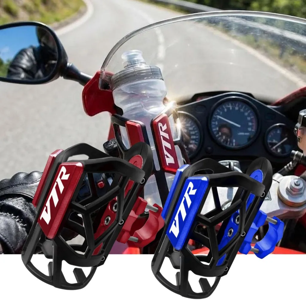 

Motorcycle water cup Holder For HONDA VTR1000 VTR 1000 SP-1 SP-2 FV FW FX FIRESTORM VTR1000F Motorcycle water cup Holder
