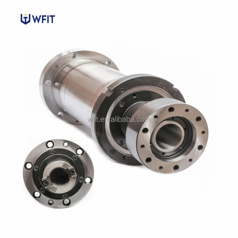 A2-8 270MM CNC Lathe Spindle With 92MM Hole Diameter 2500rpm For Turning Belt Drive And Bearing Core Components