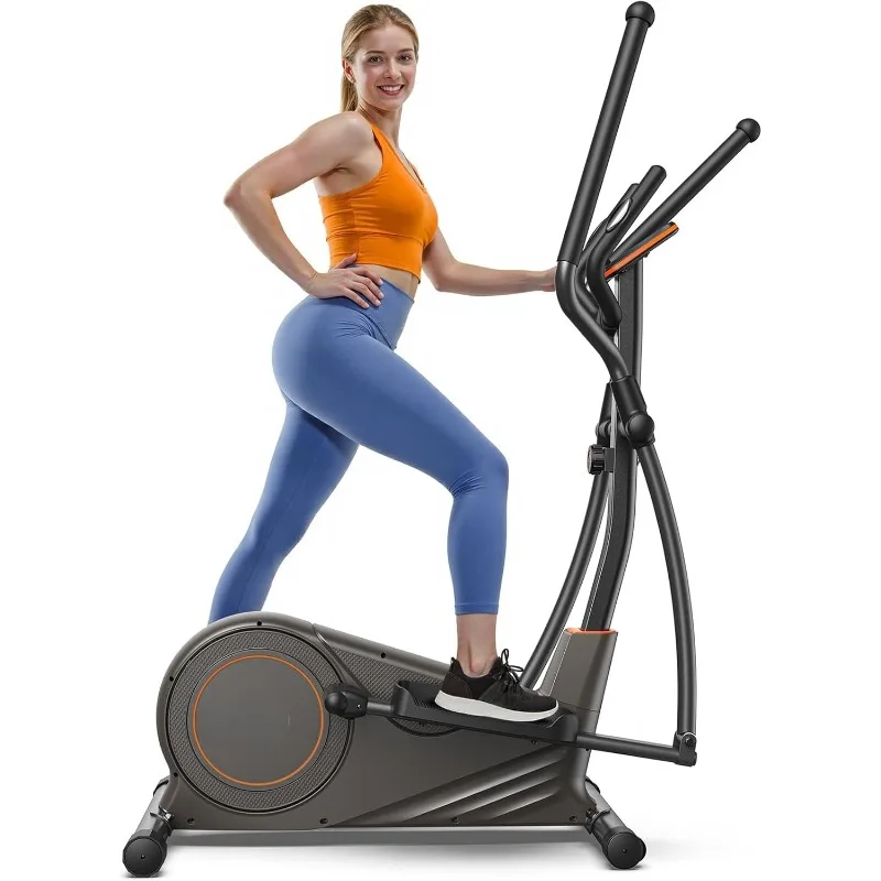 

Elliptical Machine, Elliptical Exercise Machine For Home With Hyper-Quiet Magnetic Driving System, Elliptical Trainer