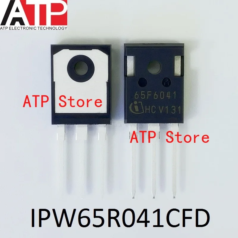 

10PCS/PCS 100% New Imported Original 65F6041 IPW65R041CFD TO-247 Transistor MOSFET N-CH 650V 50A