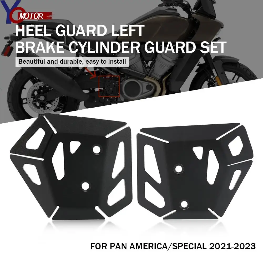 

For Pan America 2021 2022 2023 America RA1250S RA1 Motorcycle Accessores Heel guard left Rear Brake Master Cylinder Guards Cover