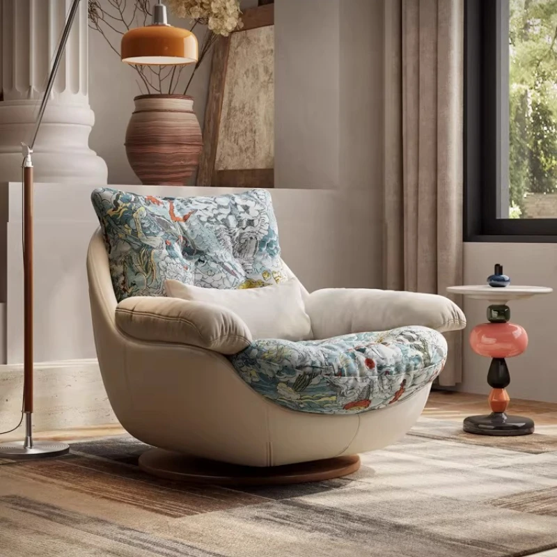 

Sofa Chair Premium Lazy Rotatable Single Leisure Swivel Chair