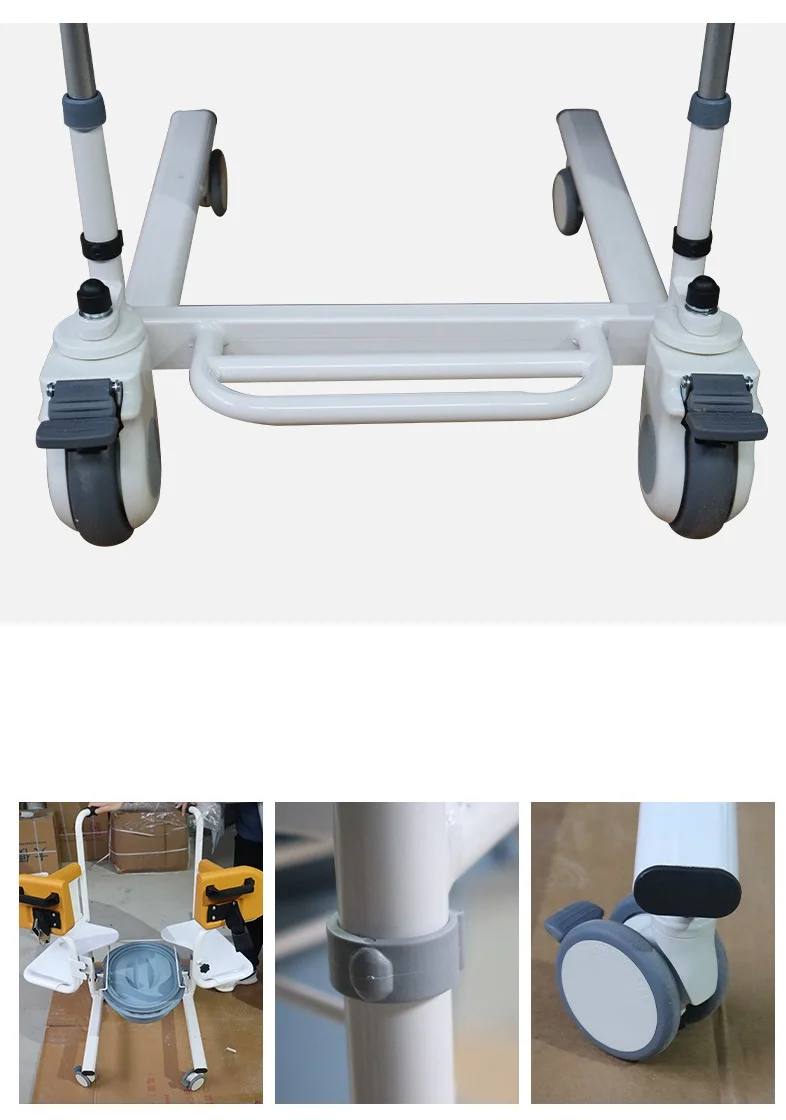 حار بيع الرفع الهيدروليكي نقل المريض رفع صوان كرسي دش نقل كرسي #6