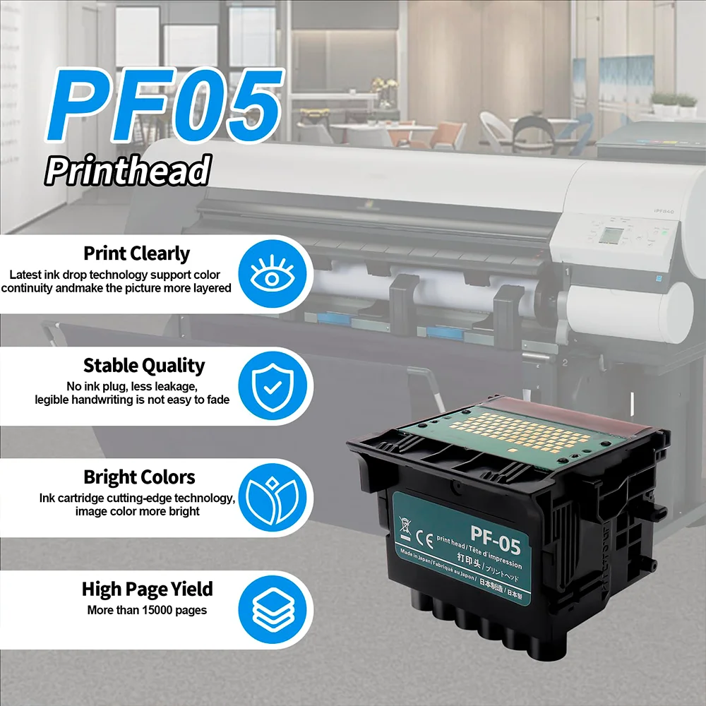 PF05 Print head PF05 For Canon iPF6300 iPF6300S iPF6350 iPF6400 iPF6400S iPF6400SE iPF6450 8300 iPF8300S 8400 iPF8400S iPF9400