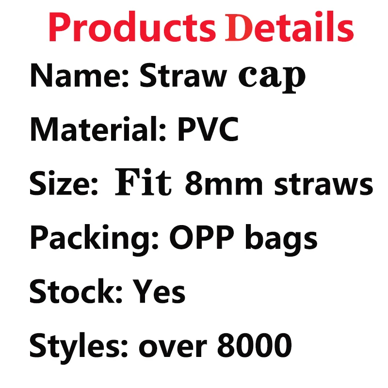 1PCS PVC AKA 1908straw topper AKA GIRL SKEEWEE straw Cap Carton charm Dust bulk drinking accesorioy straw toppers for tumblers