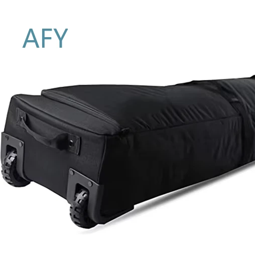 Customized High-Quality Waterproof Ski Snowboard Bag with Wheels for Luggage Outdoor Sports Travel Storage Transport Gear