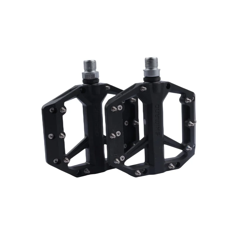 SHIMANO PD GR400 GR500 Flat Peda Black Rod Silver One Pair Bike Pedal Foad Original Deore 12s Series