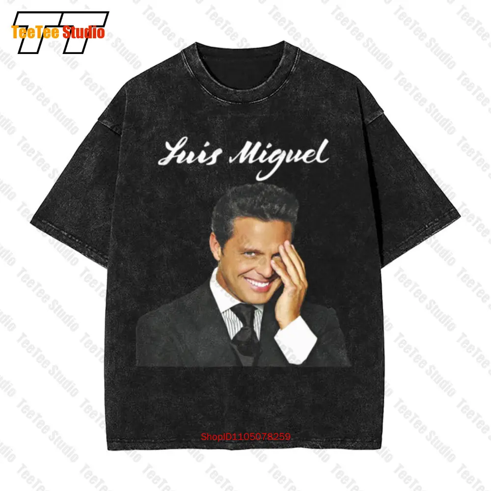 Luis Miguel Singer To Smile In Tour Oversized T-Shirt U8XO