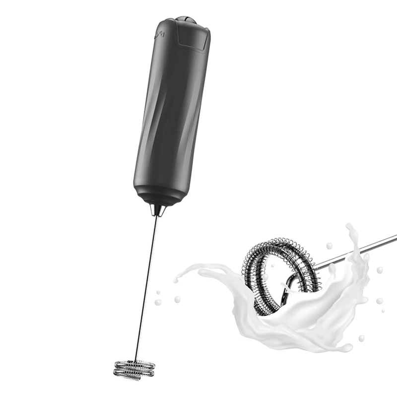 Handheld Electric Milk Frother Mini Foam Maker Drink Mixer Whisk Beater For Coffee Latte Matcha Durable Easy To Use