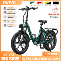 250W 48V 18Ah Foldable Electric Bike for Adults, 20 inch Electric Mountain Bike Hydraulic disc brakes up to 120 km
