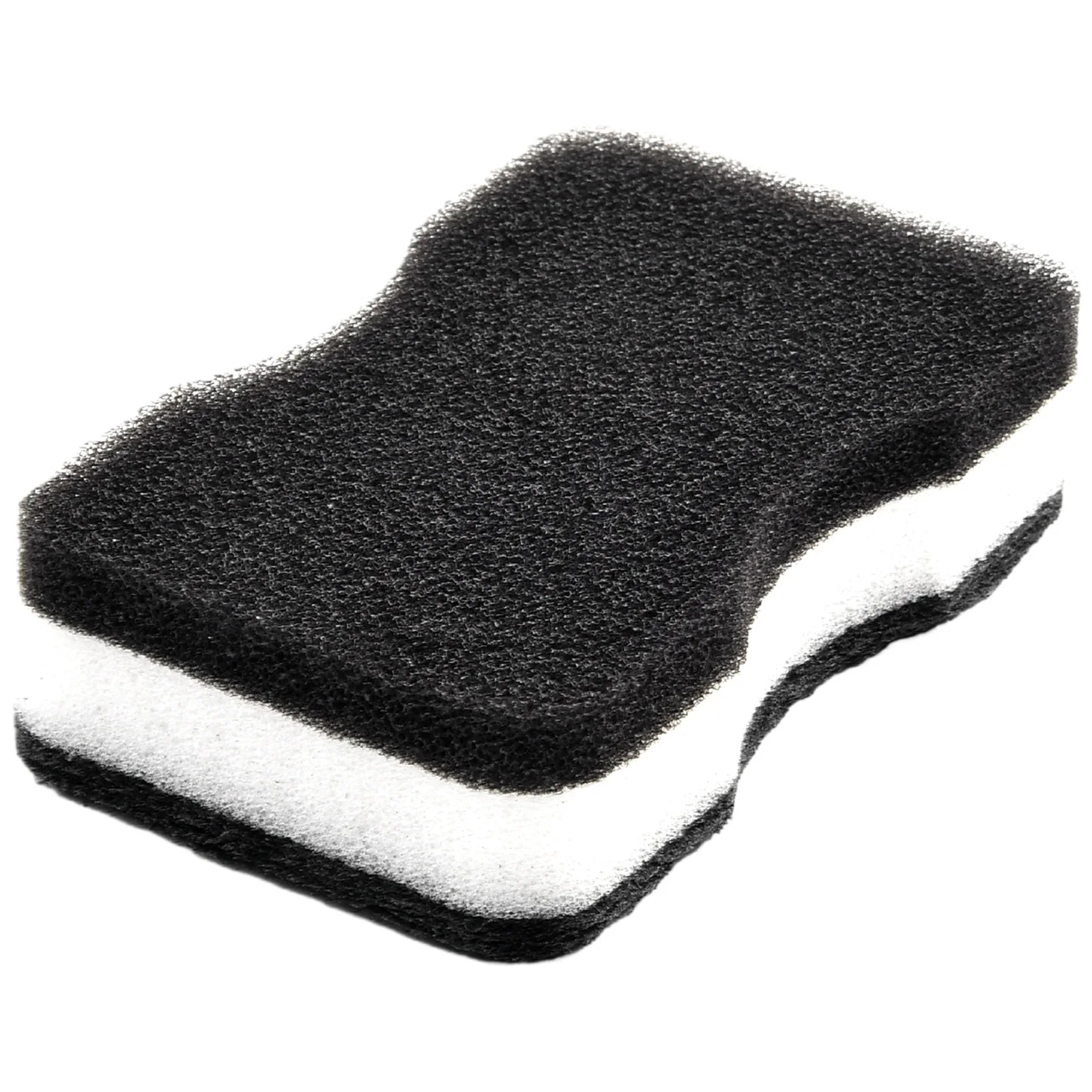 5pcs New Sponge Rub Scouring Pad Reuse Universal Versatile Wiping Tool 11x6.5x3.5cm Black Cleaning Brushes Loofah