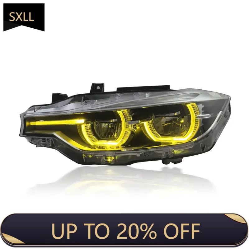 

SXLL 3 серии F30 F31 Полностью светоизлучающий диод Модернизированный дневный ходовой свет с высоким и низким указателем поворота Желтый Белый Светоизлучающий