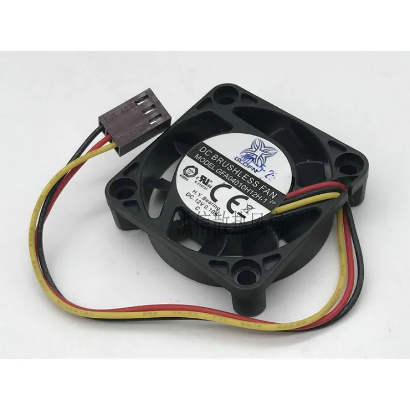 New CPU Cooler Fan for GLOFN GFA04010H12H-1 DC 12V 0.10A 4CM 4010 Cooling Fan 40*40*10mm