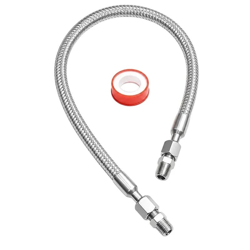 Eco Friendly Braided Sleeve Male Fittings, 1/4