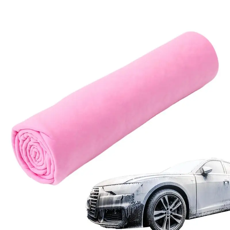 

Ткань для мойки автомобиля, водопоглощающее сушильное полотенце, многоразовые автомобильные салфетки 26x17 дюймов, большие тряпки для стирки, впитывающие чистящие салфетки