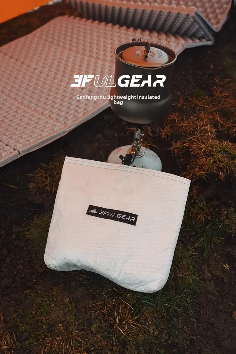 3F ULGEAR UHWMPE Outdoor Camping Thermal Insulation Bag Ultralight Aluminum Foil Insulated Thermal Bag Tyvek Pouch Hiking Picnic