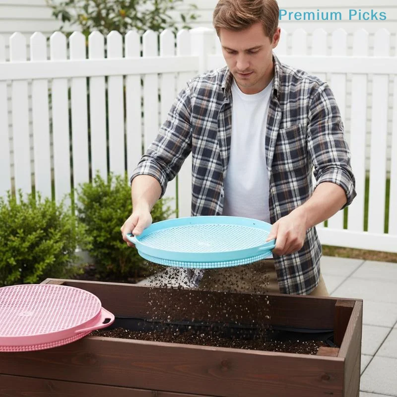 Setaccio Rotondo Portatile per - Garden Sieve Soil recensione e prezzo