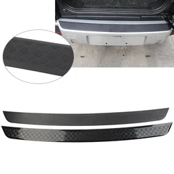Car Rear Bumper Molding Trim Protector For Land Rover Defender 90 110 2020 2021 2022 2023 Matte Black/Bright Black