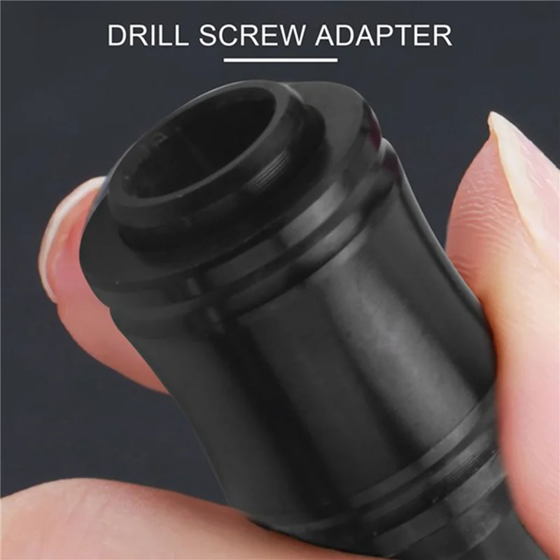 

B03C-2Set Bit Holder 1/4 Inch Hex Screwdriver Bits Holder Extension Bar Keychain Screw Adapter Drill Change Drill Bits Holder