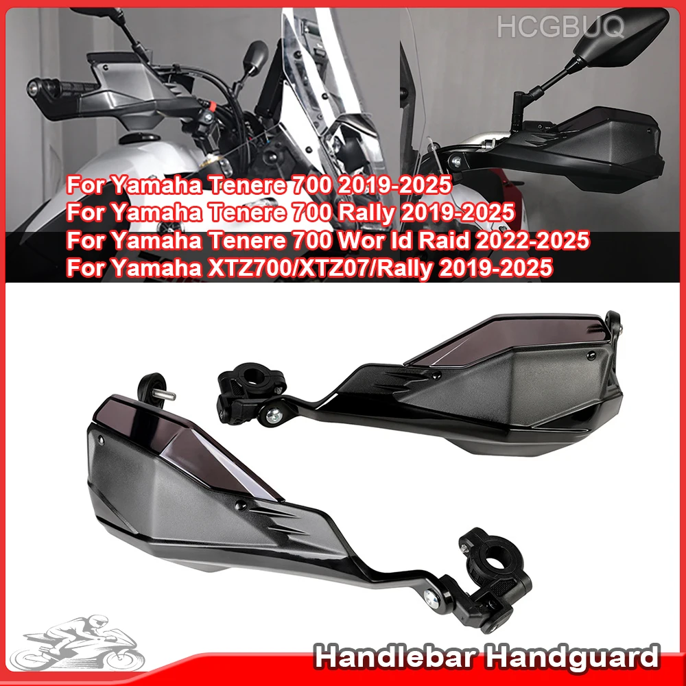 

Handlebar Handguard Windshield ForYamaha Tenere 700/Rally/XTZ700/XTZ07 2019-2525 Hand Guard Brake Clutch Lever Protection Shield