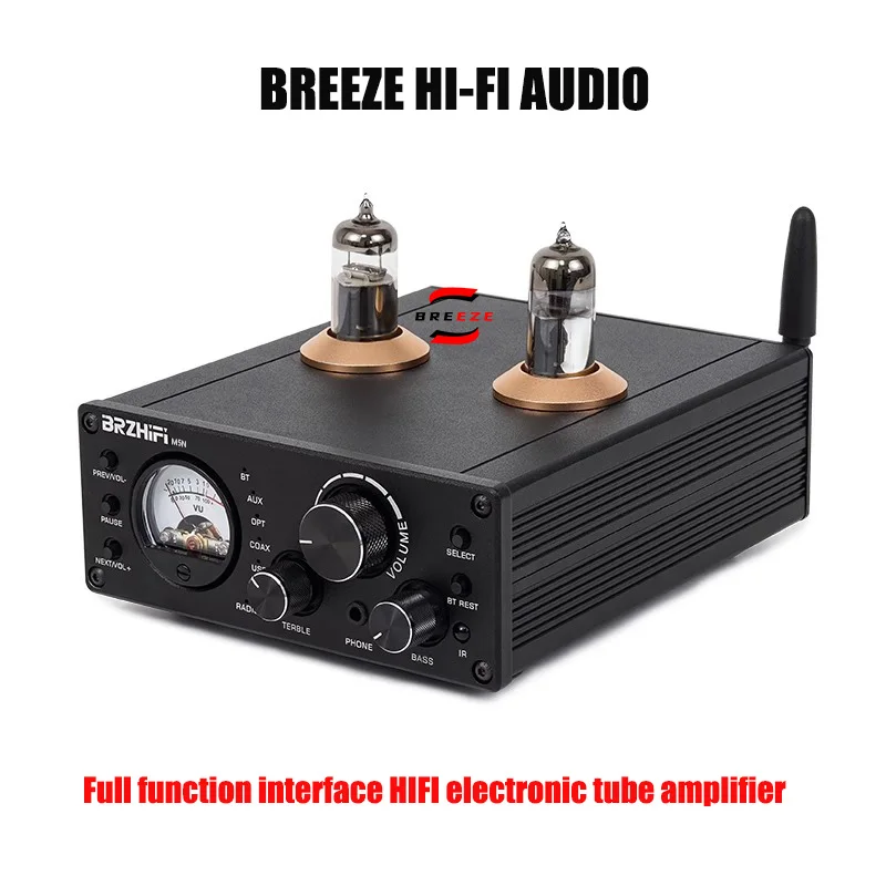 

BRZHIFI brand-new Hifi Gallbladder Fever Bluetooth Electronic Tube Professional Digital High Power Amplifier Home 2.0 subwoofer