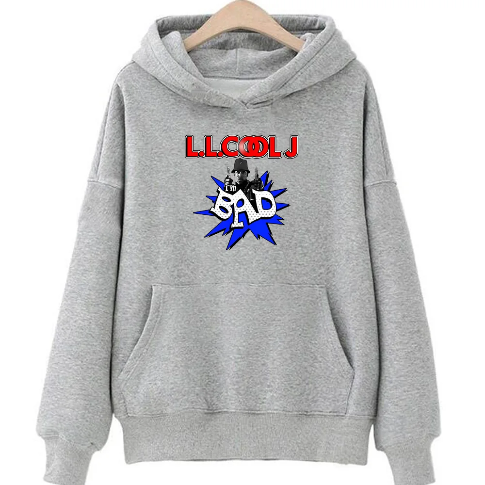 LL COOL J Graphic Printing Hoodies Funko Pop Casual Fleece Sweatshirts Long Sleeve Comfortable Clothing Sudaderas Fashion Hoody