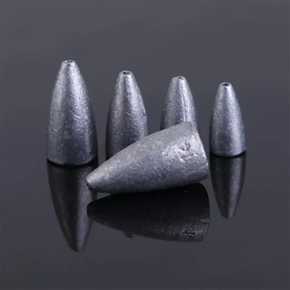 Bass Fishing Fishing Tools Fishing Tackle Worm Fishing Sinker Weights Sinker 2g 3.5g 5g 7g 10g 14g 20g Fishing Lead Sinker