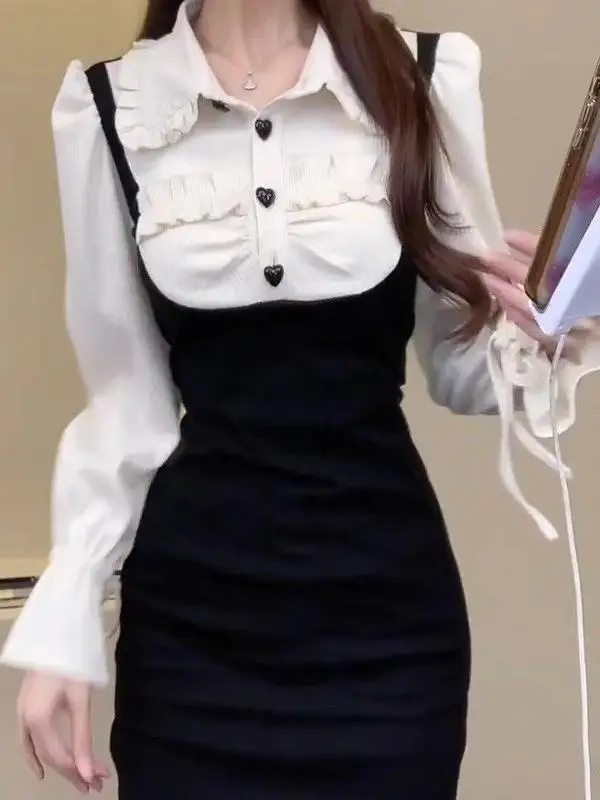 Slim Fit Long Sve D… - image