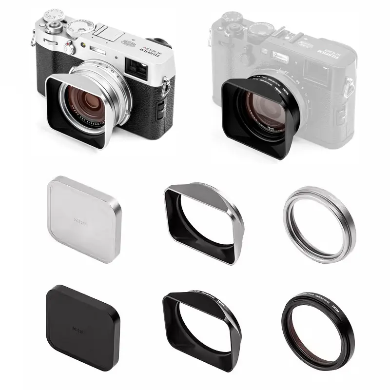 

NiSi X100 UV Filter Kit Lens Hood Cap for Fujifilm X100/X100S/X100F/X100T/X100V