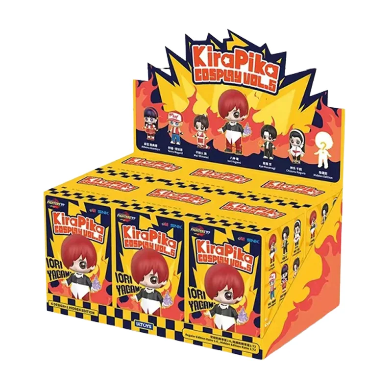 New The King Of Fighters Blind Box The King Of Fighters Kirapika Anime Figures Mystery Box Iori Yagami Model Kyo Kusanagi Toy view 6
