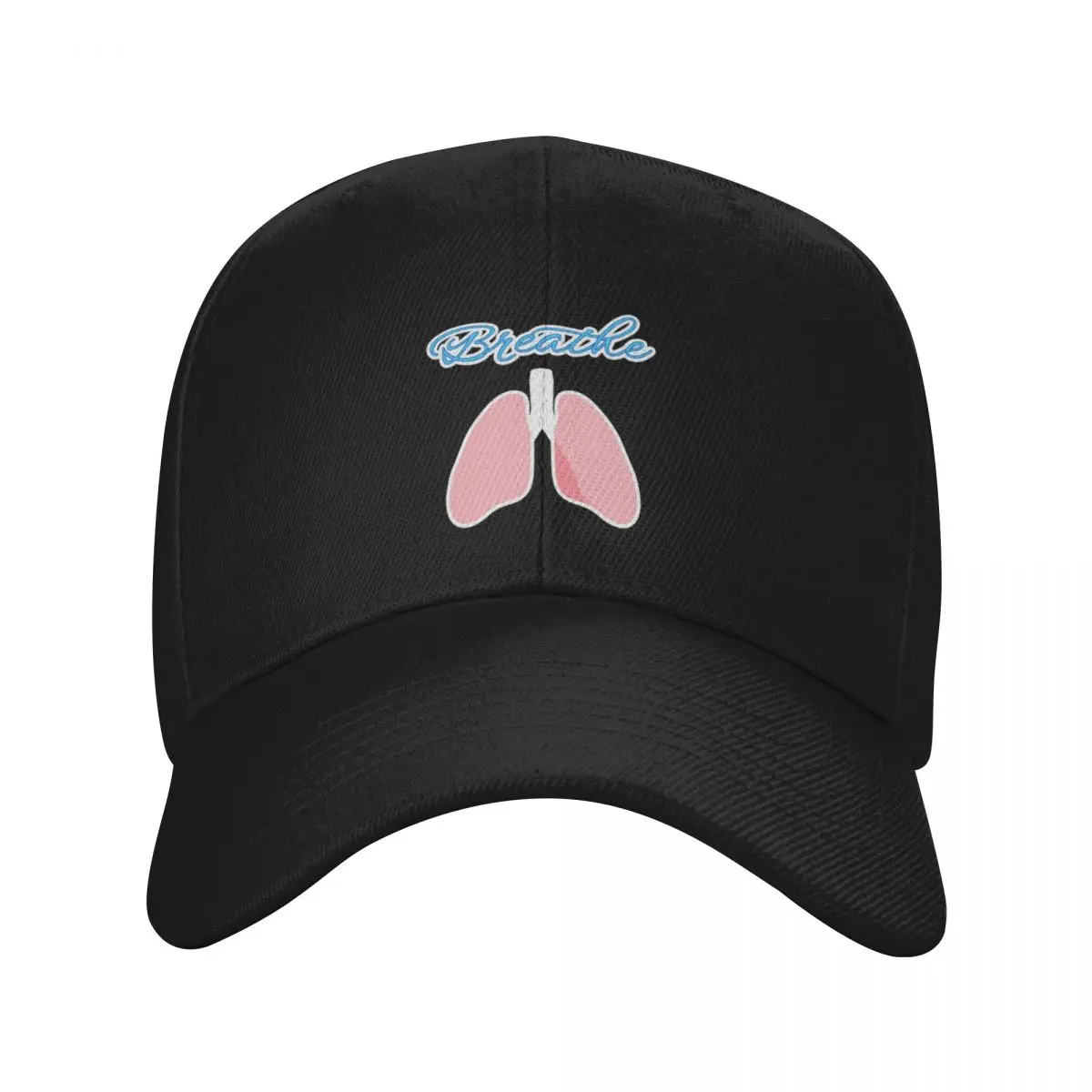 

Just Breathe Baseball Cap Visor Hat Man Luxury foam party Hat custom Hat Trucker Hats For Men Women's