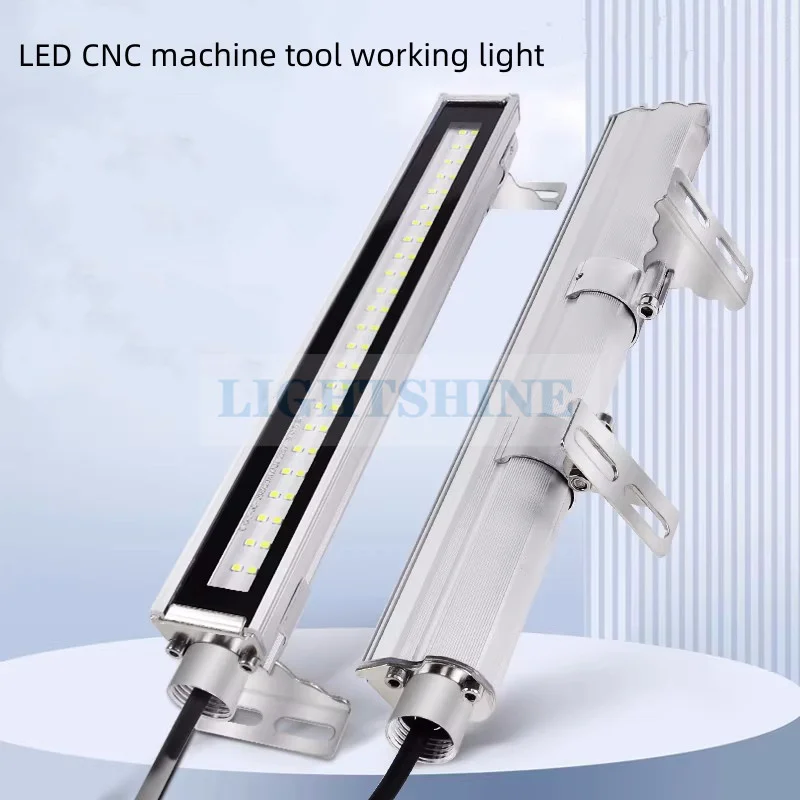 LED Machine Tool Working Light24V Industrial Metal Triple Protection Lamp Waterproof Explosion-proof Lighting For CNC lathes220V