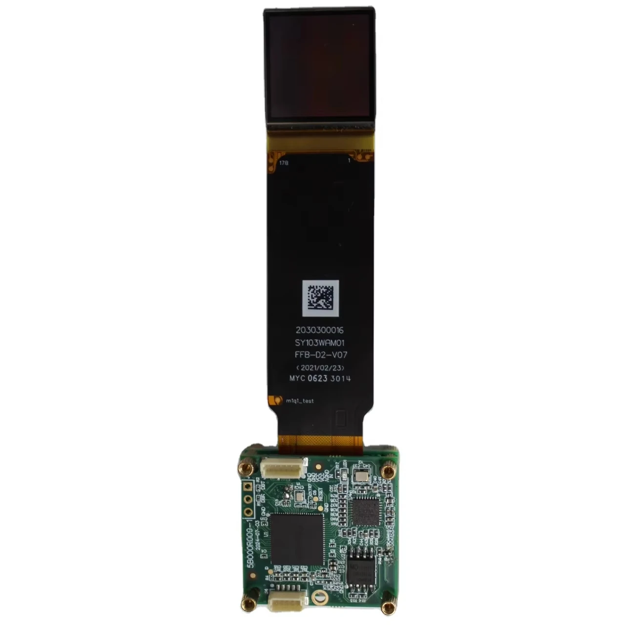 شاشة TDO 1.03 بوصة 2560*2560 1800nits Mipi Full RGB Head-up Display (HUDs) شاشة صغيرة لأجهزة Ar يمكن ارتداؤها #2