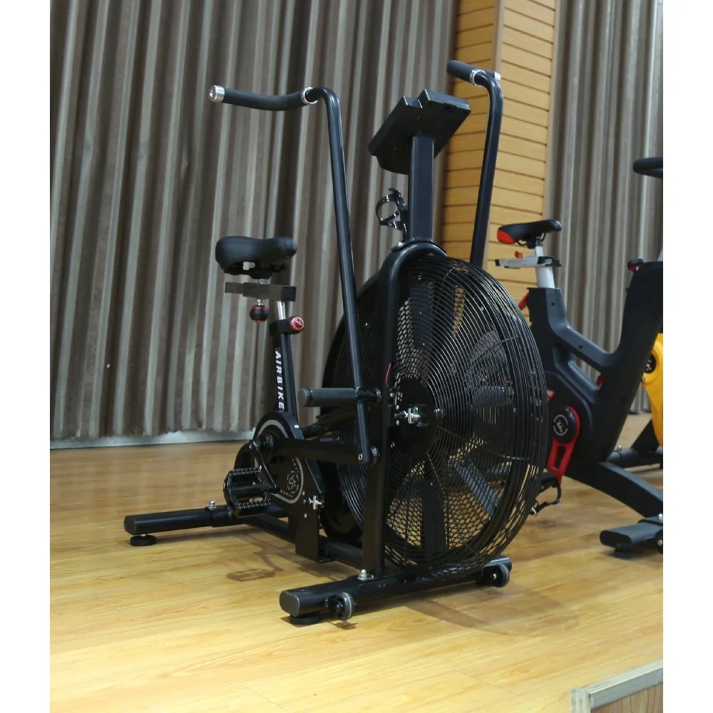 2021  air bike air exercise bike bicycle for indoor use DB-110 airbike fan bike black color from factory