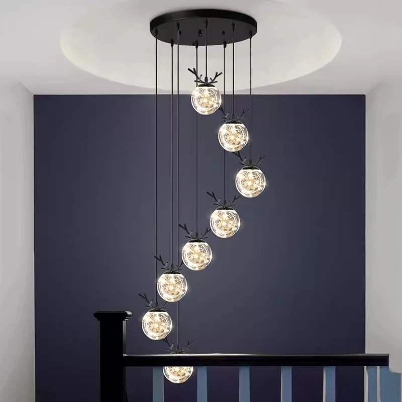 Nordic Home Decor Lustres para Sala de Jantar, Lustre Pendant Lights, Lâmpadas de suspensão, Luminária de teto, Iluminação interior