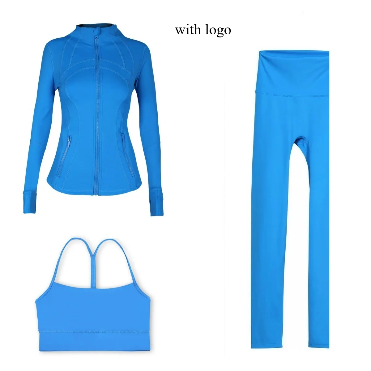 

Обнаженное сенсание! Женский комплект для йоги из 3 предметов — длинное пальто, укороченные брюки и спортивный бюстгальтер для спортзала