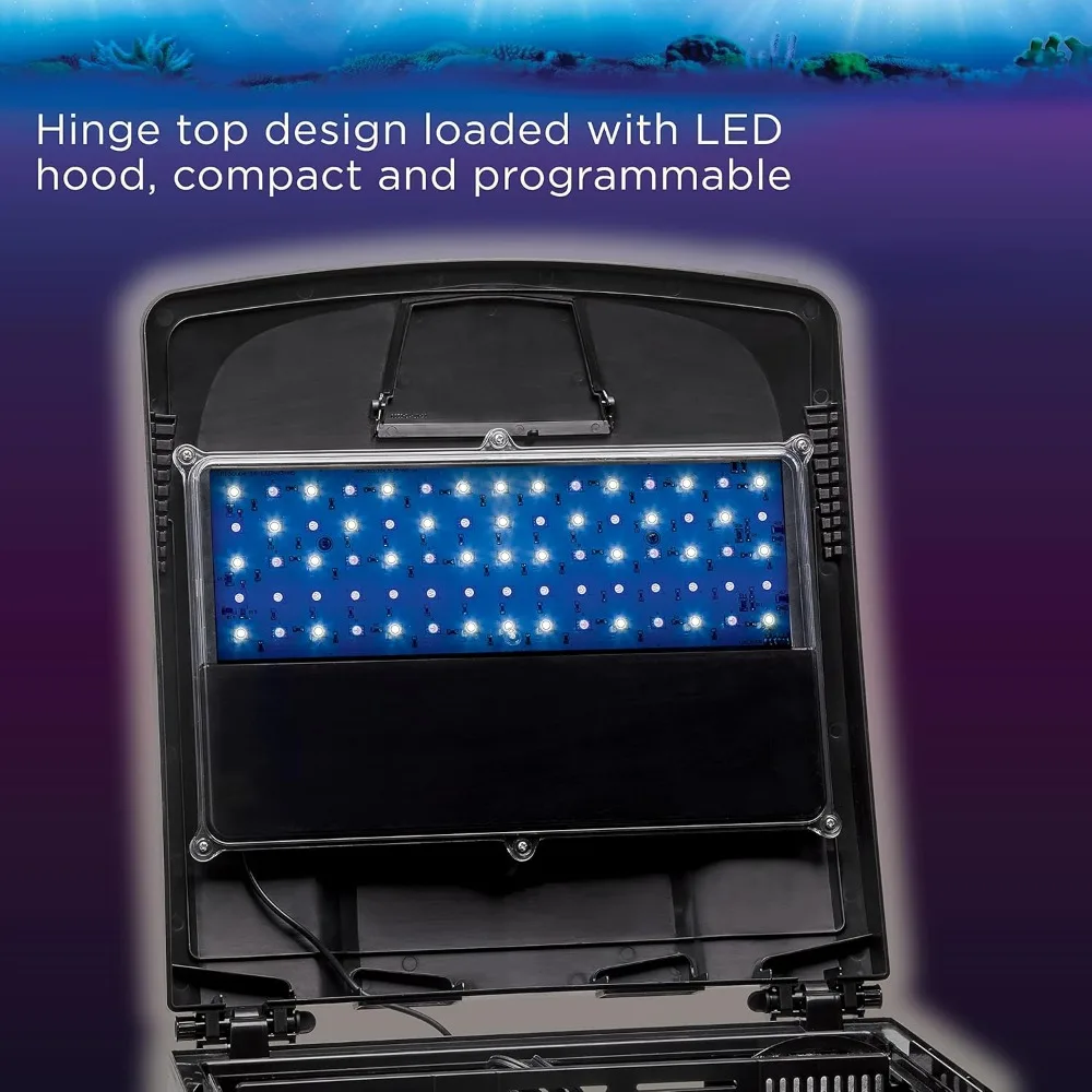 LED Aquarium Fish Tank Replacement Lid Canopy, 14/16 Gallon