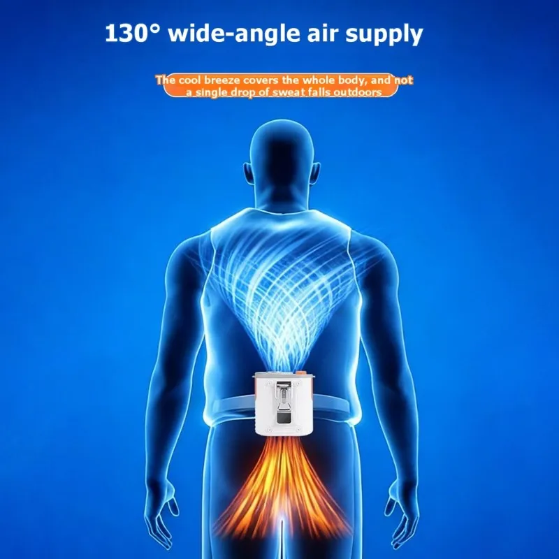 [B25B!】 Portable Waist Fan 2026 New Featuring Digital Display, Long Battery Life, And Enhanced Cooling Technology For Outdoor Us