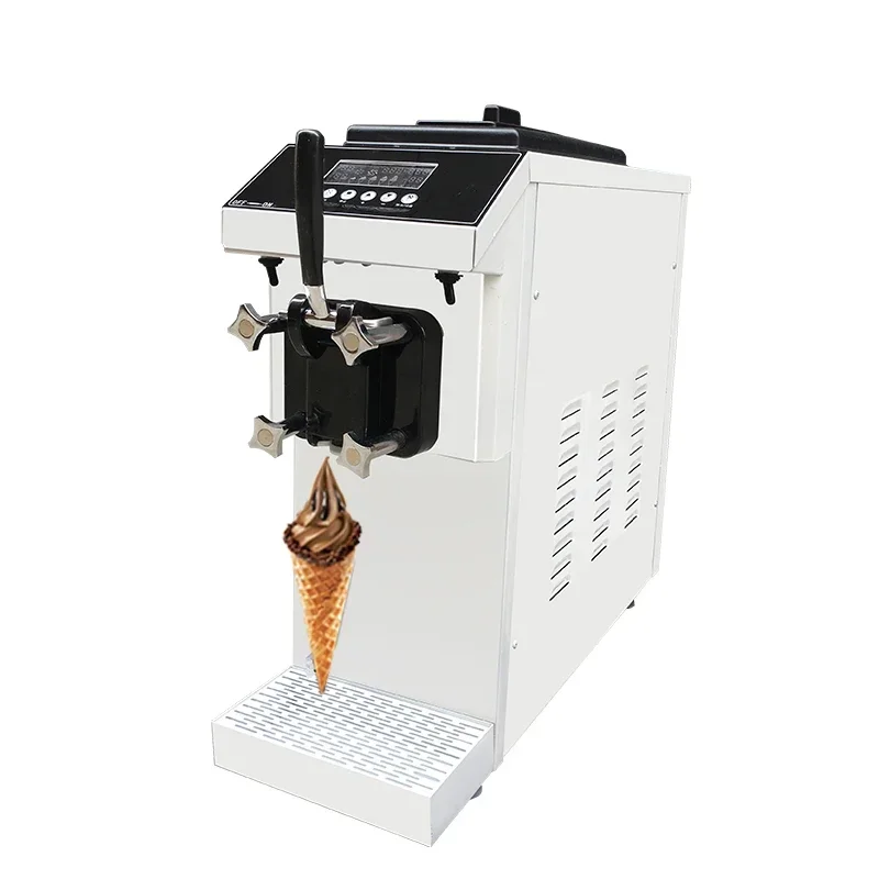 small size agitator mix low soft ice cream machine