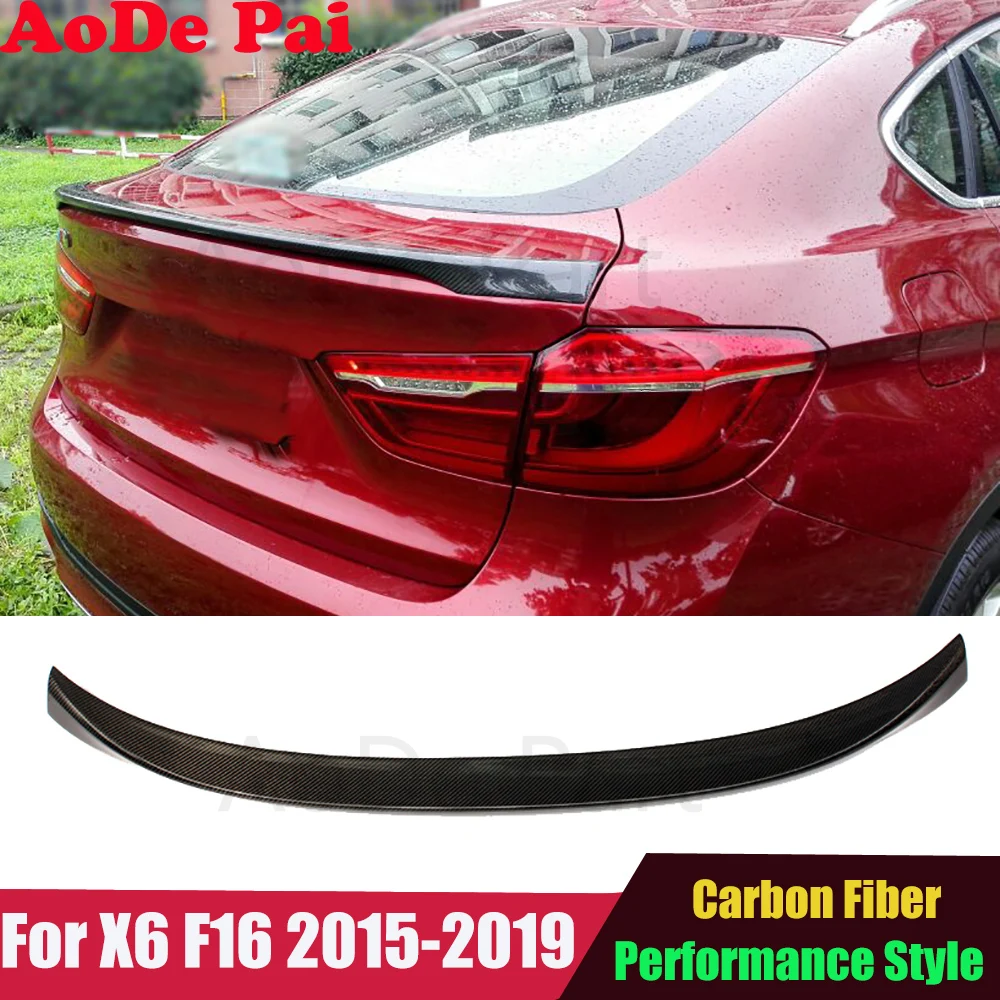 

F16 Spoiler Performance P Style Rear Boot Trunk Wings Spoiler for BMW X6 F16 & X6M F86 2015-2019