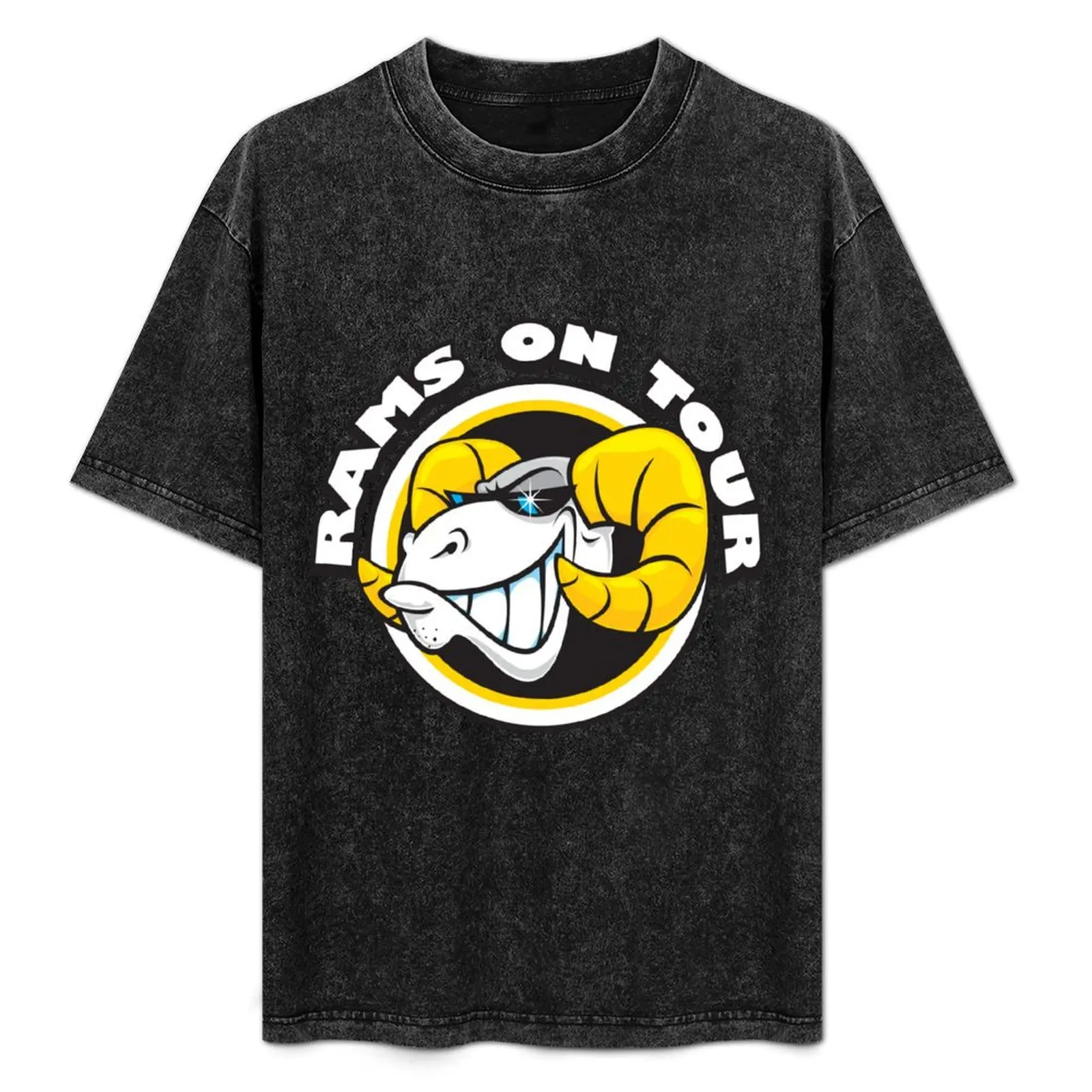 

Rams On Tour T-Shirt t shirts for man graphic tees man t shirt luxury T-Shirt