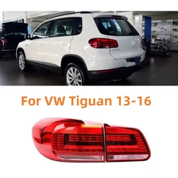 For VW Tiguan 2013 2014 2015 2016 Taillight assembly auto parts LED taillight Brake warning light